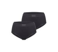 Confezione da 2 culotte maxi Double Comfort Nero 50 (IT) - 46 (FR) Tinta unita