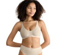 Sloggi Ever Ease Soft Bra, Sabbia Beige, XL Plus Donna