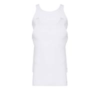 Sloggi Go ABC - Canottiera da 2 pezzi, grigio pietra, bianco, m