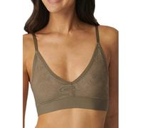 sloggi Go Allround Lace Bralette, Bustino Donna, Verde (Lead Grey), Taglia unica