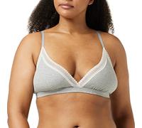 sloggi GO Ribbed Bralette, Bustino, Donna, Multicolore (Medium Grey Melange), L