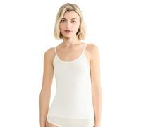 Sloggi Go Sense Spaghetti Top Maglietta Intima, Bianco Seta, S Donna