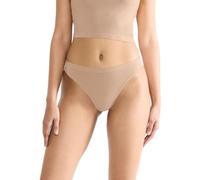 Sloggi Go Sense Tanga 2p Slip, Burro di Arachidi, S (Pacco da 2) Donna