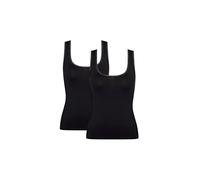 Sloggi Canottiera Donna Go Tank Top – Confezione 2 – Nero – XS