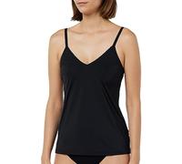 Sloggi Happy Micro Spaghetti Top Canottiera, Nero, XS Donna