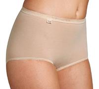 Sloggi Maxi Briefs Knickers Basic+ Cotton High Rise 2 Pack 96% Womens Brief