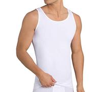 sloggi men , 24/7 SH 02 Vest 2P, Canottiera, Uomo, Bianco (White), 6