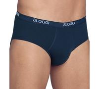 Sloggi Men Basic Midi 4P, Slip, Uomo, Blu, 4