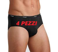 Sloggi Basic Midi Slip da Uomo, Nero (Black), 8