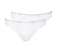 SLOGGI MEN mutanda uomo in cotone BASIC MINI confezione risparmio 2 slip BIANCO