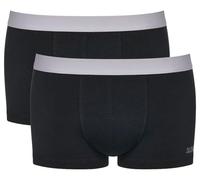 Sloggi Men Go ABC 2.0 Hipster 2p Underwear, Nero, XS (Pacco da 2) Uomo