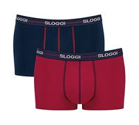 Confezione da 2 boxer Start Rosso L Tinta unita