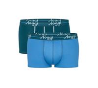 Sloggi Boxer Uomo blu ciano / blu chiaro / menta Taglia XL