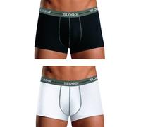 sloggi men Start Hipster C2p Pantaloncini Retro da Uomo, Multicolore (Black Combination), 7