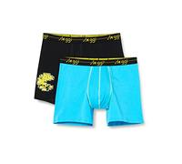 sloggi men Start Pacman Short C2P, Boxer, Uomo, Multicolore (Blue Dark Combination), 5