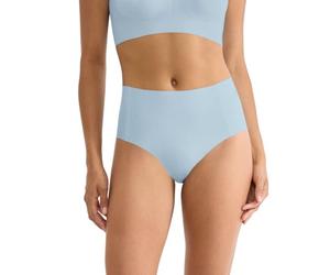 Sloggi Mutande da Donna Zero Feel 2.0 a Vita Alta, XS, Blu Chiaro