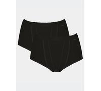 Sloggi Mutandine Tummy Control 2 Confezione 42 Nero