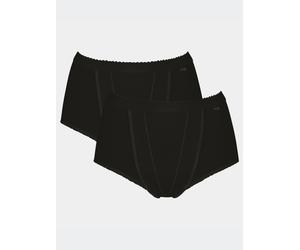 Sloggi Mutandine Tummy Control 2 Confezione 46 Nero