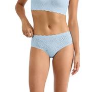 Sloggi Pantaloncini da Donna Zero Feel Bliss Hipster, Azzurro, XS