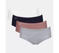 SLOGGI Panty 'Basic+' grigio sfumato / malva / nero / bianco Donna SLOGGI XS-S grigio sfumato / malva / nero / bianco