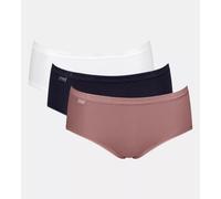 SLOGGI Panty 'Basic+' malva / nero / bianco Donna SLOGGI S malva / nero / bianco