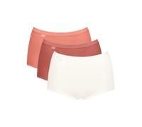 SLOGGI Panty 'Basic+ Maxi' rosso ciliegia / melone / bianco Donna SLOGGI 4XL rosso ciliegia / melone / bianco