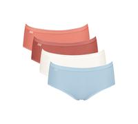 SLOGGI Panty blu cielo / salmone / merlot / bianco Donna SLOGGI S
