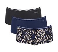 SLOGGI Panty 'Go Crush' beige / blu / blu notte / nero Donna - Abbigliamento - Intimo - Mutande - Multipack SLOGGI XS