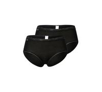 Sloggi Basic+ Midi 2p, Slip Donna, Nero (Black), 38