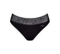 Sloggi Period Pants Tai - Mutandine da donna a prova di perdite, biancheria intima mestruale, colore nero, Nero, S