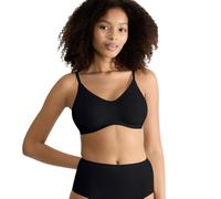 Sloggi Reggiseno da Donna Go Daily Cotton Soft, Nero, S