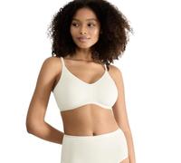 Sloggi Reggiseno da Donna Go Daily in Cotone Morbido, Bianco Seta, S