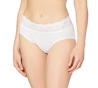 Culotte da donna Sloggi Romance Midi Blanc 46