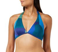 sloggi shore, Kiritimati Triangle, Bikini Imbottito, Donna, Multicolore (Blue Dark Combination), L
