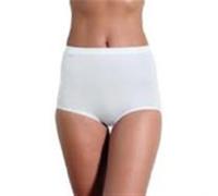 Sloggi Slip Donna Basic+ Maxi 10005037 a vita alta misto cotone 4 pezzi Bianco Taglia M