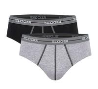 Sloggi Slip Da Uomo 2 Pezzi - Start Midi C2P Box, Cotone