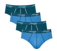 Sloggi Slip Da Uomo 4 Pezzi - Start Midi C4P Box, Cotone