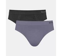 SLOGGI Slip 'GO' blu fumo / nero Uomo SLOGGI XXL blu fumo / nero