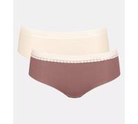 SLOGGI Slip 'GO' crema / marrone Donna SLOGGI S-M crema / marrone