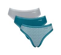 SLOGGI Slip 'Go Rush' blu ciano / grigio chiaro Donna SLOGGI S