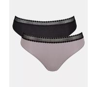 SLOGGI Slip 'GO' talpa / nero Donna SLOGGI S-M talpa / nero
