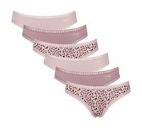 SLOGGI Slip marrone / rosa Donna - Abbigliamento - Intimo - Mutande - Multipack SLOGGI L