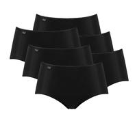Sloggi Slip Donna 24/7 Microfibre Midi C3P Nero Taglia 44