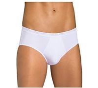 Sloggi Slip Uomo in Cotone Elasticizzato, Offerta 4-6-8 Pezzi, Slip Uomo in Cotone Basic Midi (XL, 6 Pezzi.Bianco)