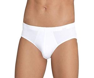 Sloggi slm Basic Soft Midi, Boxer Uomo, Bianco (WHITE), Small (Taglia Produttore: 4)