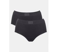 Sloggi Sloggi 2 Pack Double Comfort T Tai Slip 48 Nero
