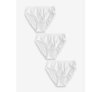 Sloggi Sloggi 3 Pack Go Daily Mutandine a vita alta in cotone small Bianco