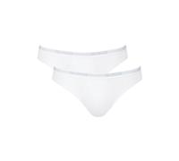 SLOGGI MEN mutanda uomo in cotone BASIC MINI confezione risparmio 2 slip BIANCO