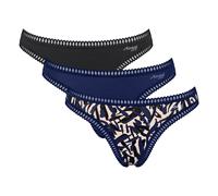 SLOGGI String 'Go Crush' sabbia / blu notte / nero Donna - Abbigliamento - Intimo - Mutande - Multipack SLOGGI XS