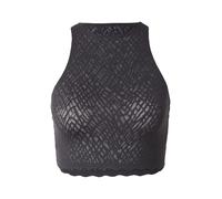 sloggi Donna Zero Feel Bliss Crop Top, Nero, S